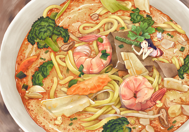 美食為餌，化愛為牢