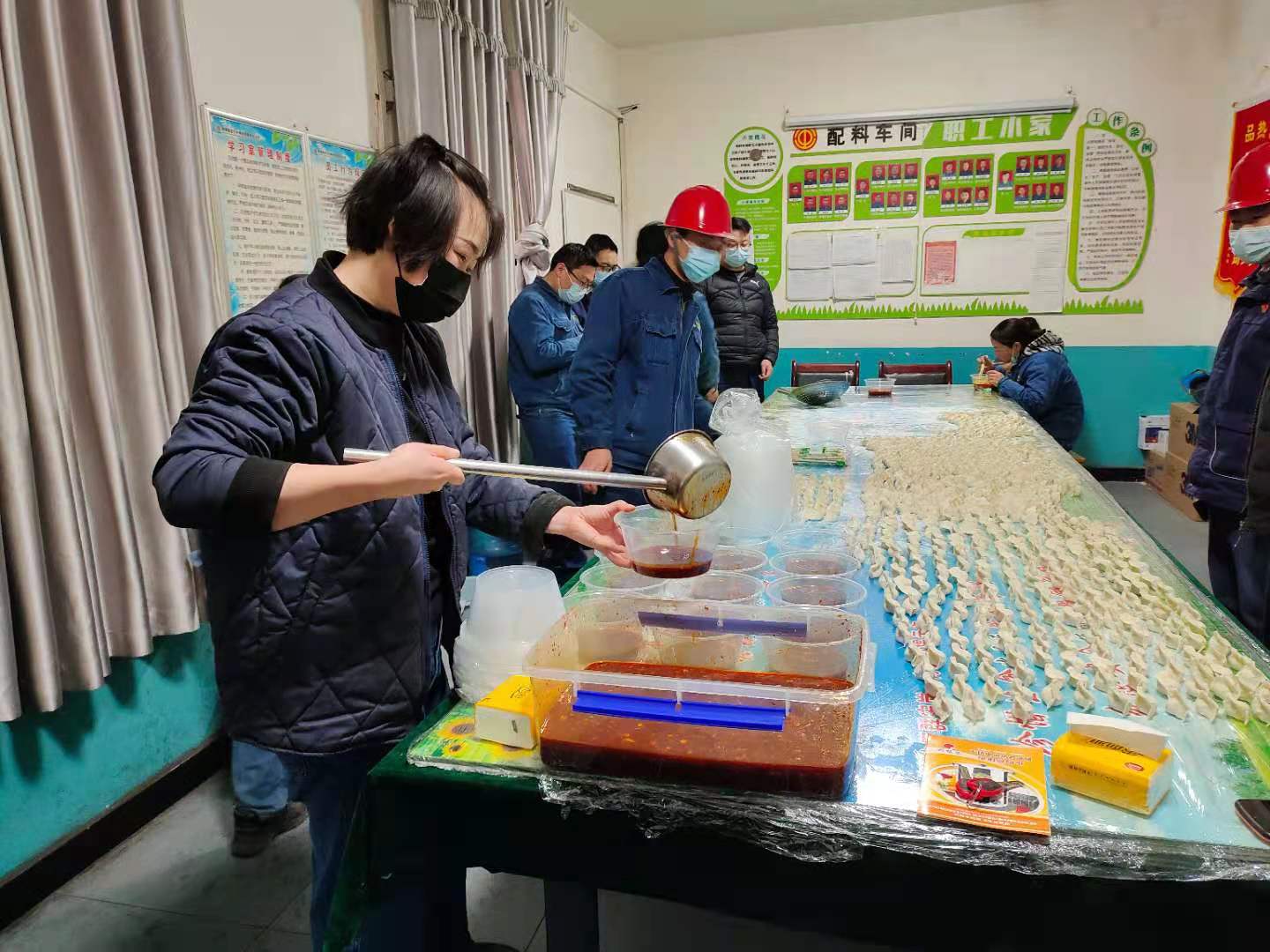 全員聚力戰“疫情”畫出“同心圓”
