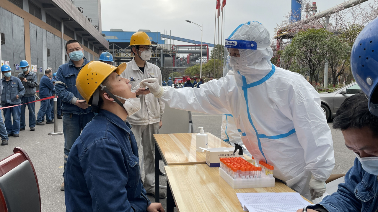 漢鋼公司前兩月生產經營實現突破