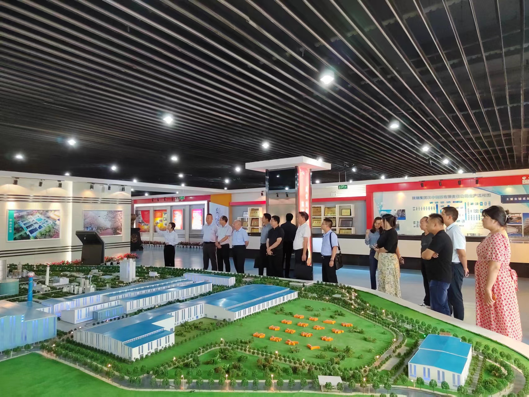 漢中市文旅局總工程師陳煒到公司檢查國家4A級旅游景區創建工作