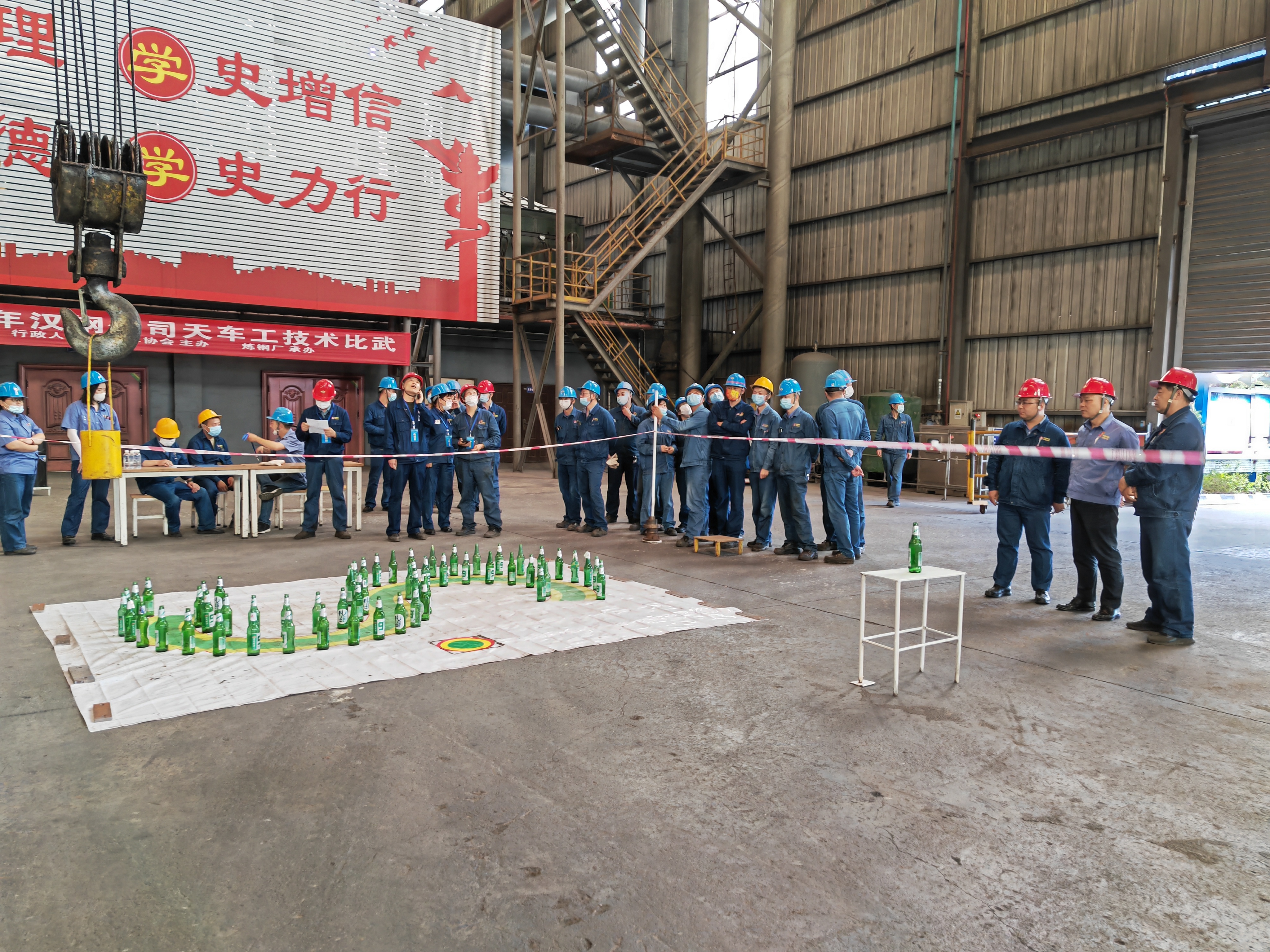 比武提技術(shù) ，技能促安全—漢鋼公司開展2022年度天車工技術(shù)比武
