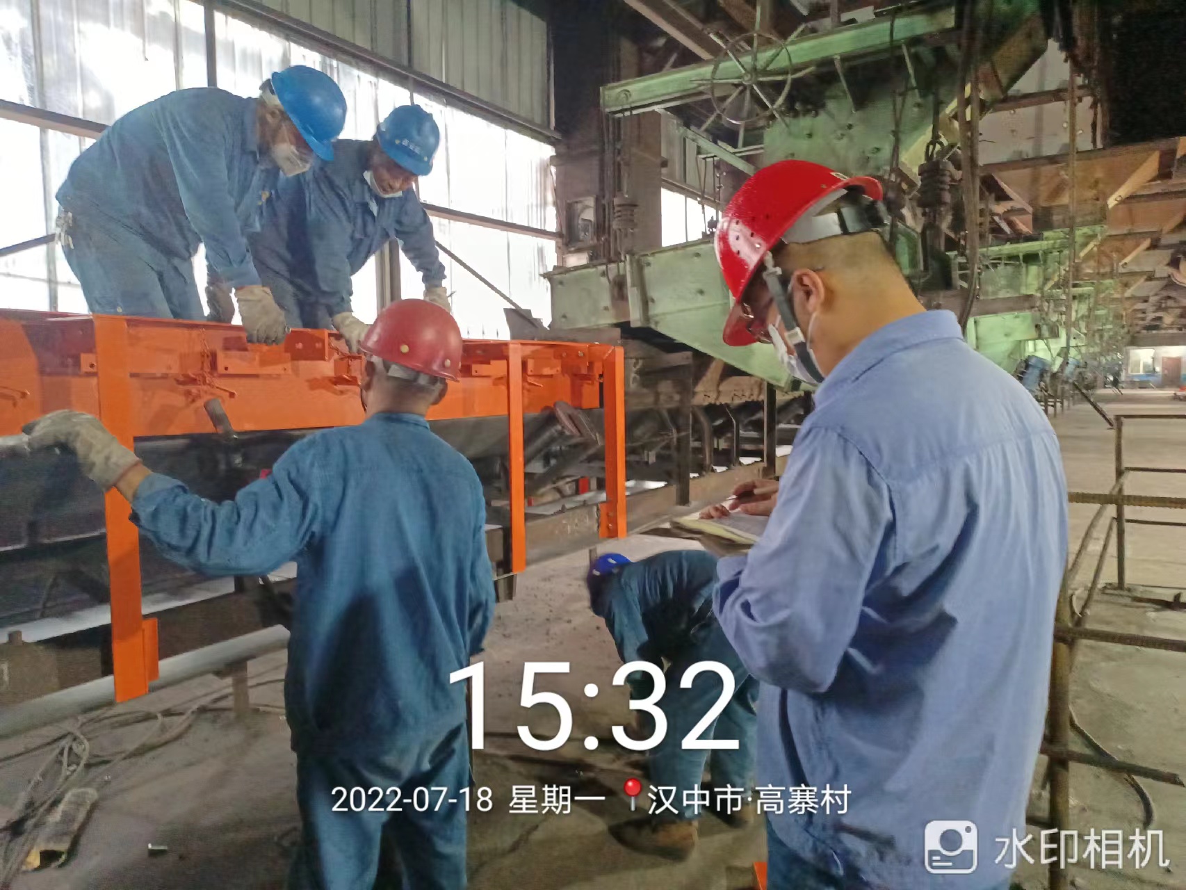 煉鐵廠創建安全生產標準工地