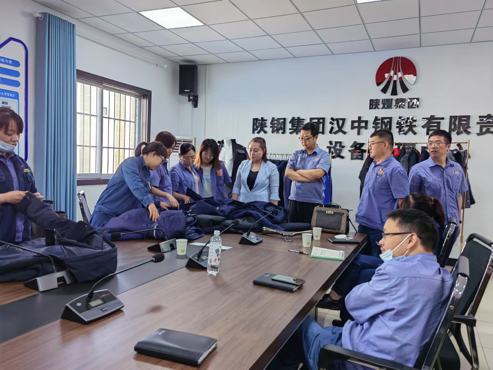 暖心！漢鋼公司成功召開冬裝棉服提升會