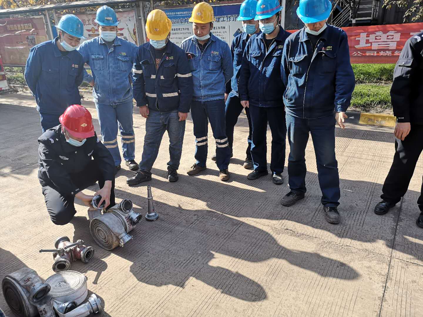 淬精兵，練技能！訓練場上揮汗如雨——公司第九屆消防救援、醫療急救技術暨第一屆綜合應急救援技術競賽備賽小記