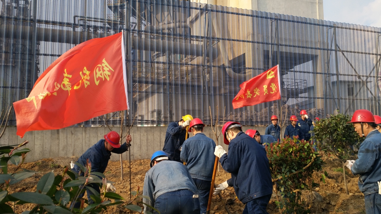 漢鋼公司掀起“美麗漢鋼，你我共創(chuàng)”擴(kuò)綠行動(dòng)