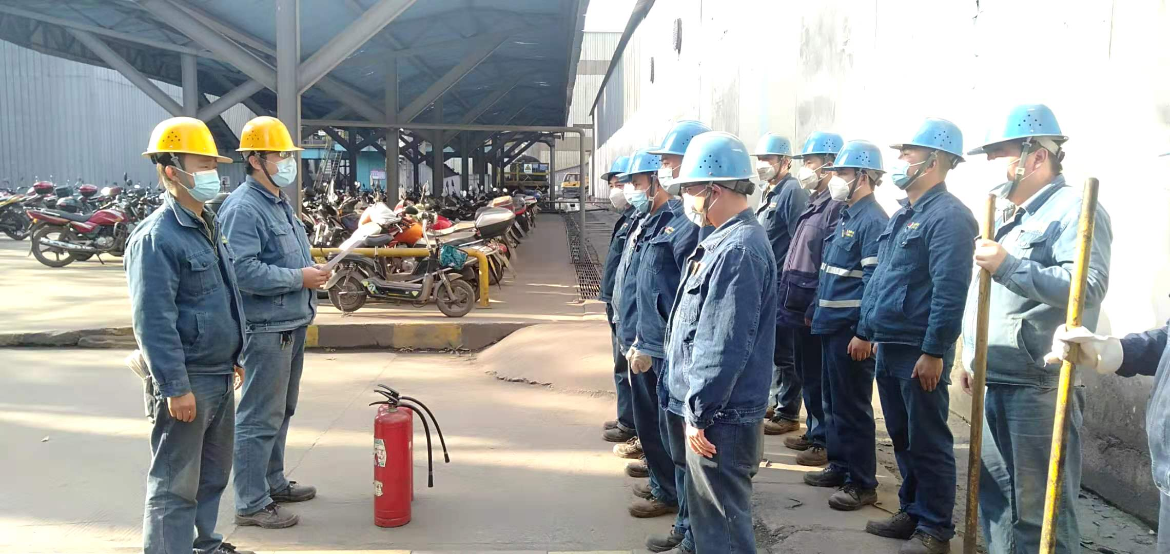 奪路并進，護航“百日安全”